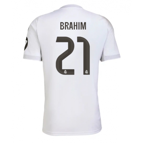 Billige Fotballdrakt Real Madrid Brahim Diaz #21 Replika Hjemmedrakt 2025-26 Kortermet Billige Fotballdrakt Real Madrid Brahim Diaz #21 Replika Hjemmedrakt 2025-26 Kortermet